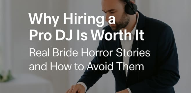 Professional Wedding DJ Setup