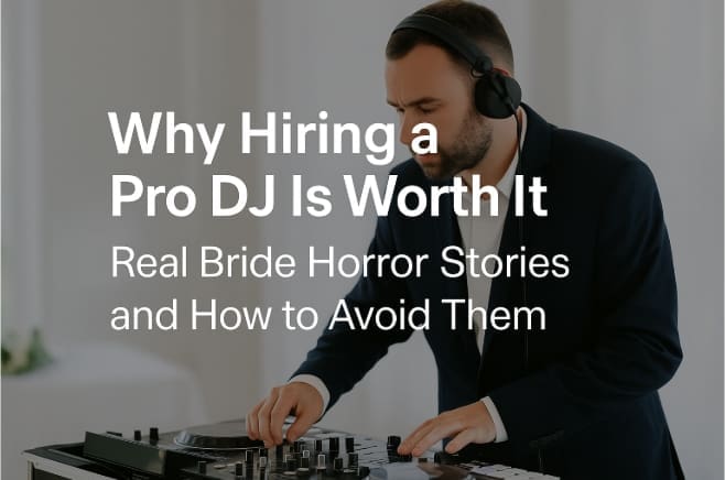 Professional Wedding DJ Setup