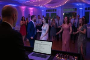 Wedding DJ Timeline Tips - How to Keep Your Reception Flowing Smoothly wedding planning, DJ schedule, wedding DJ, reception ideas